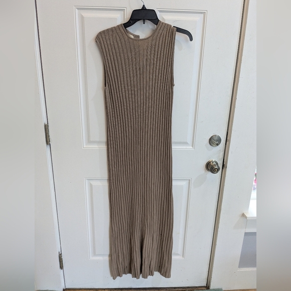 NWOT LOULOU STUDIO Andrott Wool Cashmere Dress Flaws - Picture 3 of 9